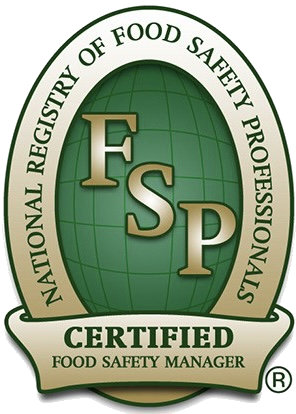 Sello Certified Food Safety Manager — National Registry of Food Safety Professionals